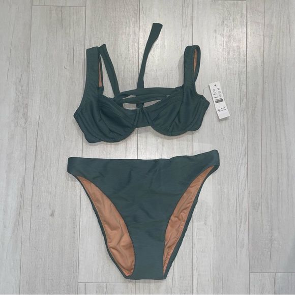 J. Crew Other - J Crew Bikini Top 32b Bottom S